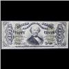 Image 2 : US Fractional Currency 50c Third Issue Fr-1328 Spinner Red Rev Grades vf+