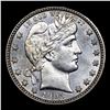 Image 2 : 1909-p Barber Quarter 25c Grades Choice Unc