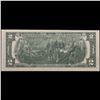 Image 3 : 1976 $2 Federal Reserve Note 1st Day of Issue, with Stamp Grades Gem+ CU