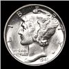 Image 2 : 1941-p Mercury Dime 10c Grades Choice Unc+ FSB