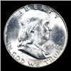 Image 2 : 1950-p Franklin Half Dollar 50c Grades Choice Unc FBL