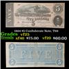 Image 1 : 1864 $5 Confederate Note, T69 Grades vf+