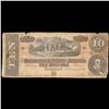 Image 2 : 1864 $10 Confederate Note, T68 Grades vf+