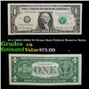 Image 1 : 10 x (1963-2009) $1 Green Seal Federal Reserve Notes Grades
