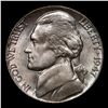 Image 2 : 1947-p Jefferson Nickel 5c Grades Choice Unc