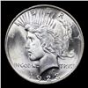 Image 2 : 1923-p Peace Dollar $1 Grades Choice+ Unc