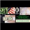 Image 1 : 2003A $2 Federal Reserve Note, Uncirculated 2008 BEP Folio Issue (New York, NY) Grades Gem CU