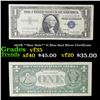 Image 1 : 1957B **Star Note** $1 Blue Seal Silver Certificate Grades vf++