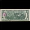 Image 3 : 1976 $2 Federal Reserve Note 1st Day of Issue, with Stamp Grades Gem CU