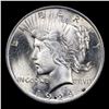 Image 2 : 1923-p Peace Dollar $1 Graded ms66 BY SEGS