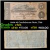 Image 1 : 1864 $5 Confederate Note, T69 Grades vf+