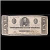 Image 2 : 1862 $1 Confederate States Note, T-55 Grades vf++