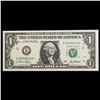 Image 2 : **Star Notes** 5x 1963-2009 $1 Green Seal Federal Reserve Notes Grades CU