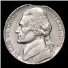 Image 2 : 1956-p Jefferson Nickel Mint Error 5c Grades Choice AU