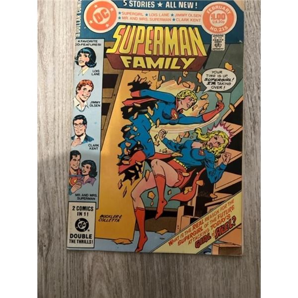 Superman Family 215 Dollar Comic Mid Grade 6.0 DC Comic Book