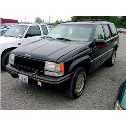  1993 JEEP GRAND CHEROKEE-6 CYL - 150,782 Exmt