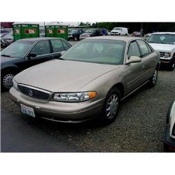  2000 BUICK CENTURY CUSTOM-V6 - 63,575 Unk
