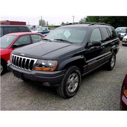  1999 JEEP GRAND CHEROKEE-6 CYL - 107,065 Act