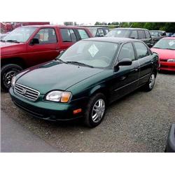  2001 SUZUKI ESTEEM-4 CYL. - 53,730 Act