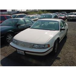  1991 CHEVROLET LUMINA EURO-V6 - 140,355 Exmt