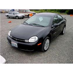  2001 DODGE NEON-4 CYL. - 56,346 Act