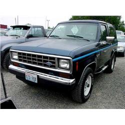  1987 FORD BRONCO II - 26,106 Exmt