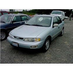  1995 KIA SEPHIA-4 CYL. - 97,828 Act