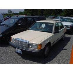  1988 MERCEDES-BENZ 190 - 93,020 Exmt
