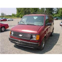  1988 CHEVROLET ASTRO VAN - 82,980 Exmt