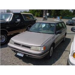  1990 SUBARU LEGACY - 125,574 Exmt