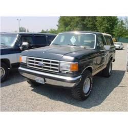  1987 FORD BRONCO - 23,662 (5-Digit)