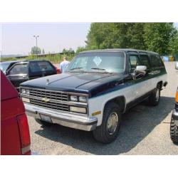  1989 CHEVROLET SUBURBAN - 678 (5-Digit)