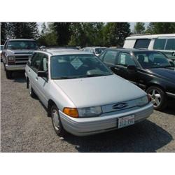  1993 FORD ESCORT - 4,475 (5-Digit)