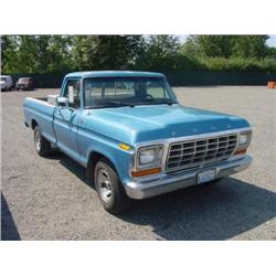  1979 FORD F150 - 2,852 (5-Digit)