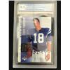 Image 1 : 2006-07 UD PEYTON MANNING NO. RPF71 UD ROOKIE PHOTO SHOOT (GCG 9.5)