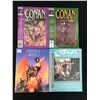 Image 1 : LOT OF 4 CONAN THE BARBARIAN COMICS (MARVEL COMICS)