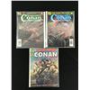 Image 1 : LOT OF 3  CONAN THE BARBARIAN COMICS (MARVEL COMICS)