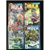 Image 1 : LOT OF 4 THE INCREDIBLE HULK COMICS (MARVEL COMICS)