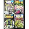 Image 1 : LOT OF 4 THE INCREDIBLE HULK COMICS (MARVEL COMICS)