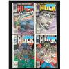 Image 1 : LOT OF 4 THE INCREDIBLE HULK COMICS (MARVEL COMICS)