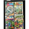 Image 1 : LOT OF 4 THE INCREDIBLE HULK COMICS (MARVEL COMICS)