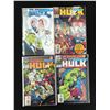 Image 1 : LOT OF 4 THE INCREDIBLE HULK COMICS (MARVEL COMICS)