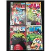 Image 1 : LOT OF 4 THE INCREDIBLE HULK COMICS (MARVEL COMICS)