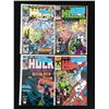 Image 1 : LOT OF 4 THE INCREDIBLE HULK COMICS (MARVEL COMICS)