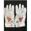 Image 1 : JAMES CONNOR SIGNED GAMES USED ADIDAS GLOVES (ARIZONA CARDINALS)