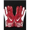 Image 1 : MARKUS GOLDEN DUAL SIGNED GAMES USED ADIDAS FOOTBALL GLOVES (ARIZONA CARDINALS)