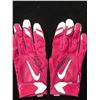 Image 1 : TYRANN MATHIEU DUAL SIGNED GAME USED FOOTBALL GLOVES (CARDINALS COA)