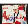 Image 1 : CONNOR BEDARD SIGNED TEAM CANADA WORLD JUNIORS 8 X 10 (GCG HOLO)
