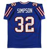 Image 1 : O.J SIMPSON SIGNED AND INSCRIBED BUFFALO BILLS JERSEY (JSA COA)