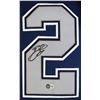 Image 2 : Emmitt Smith Authentic Signed Navy Blue Pro Style Jersey w/ Grey #s Becket Coa